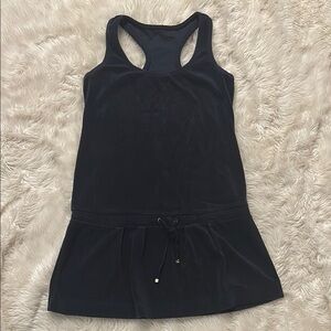 Victorias Secret Plush & Lush Terry Swim Cover Up Size Medium Navy Blue